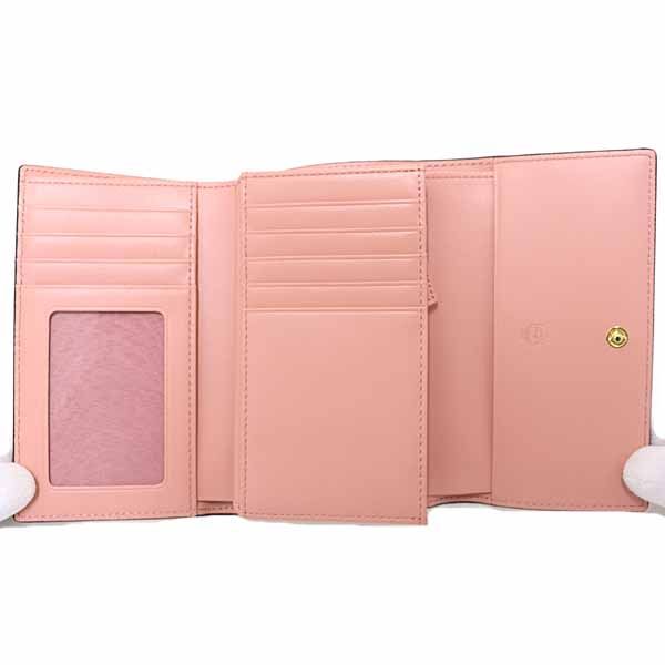エムシーエム MCM 三つ折りウォレット ヴィセトス ラビット 三つ折り財布 8SXL52 IG001 アイボリー ピンク 未使用品 MCM - エムシーエム MCM 三つ折りウォレット ヴィセトス ラビット 三