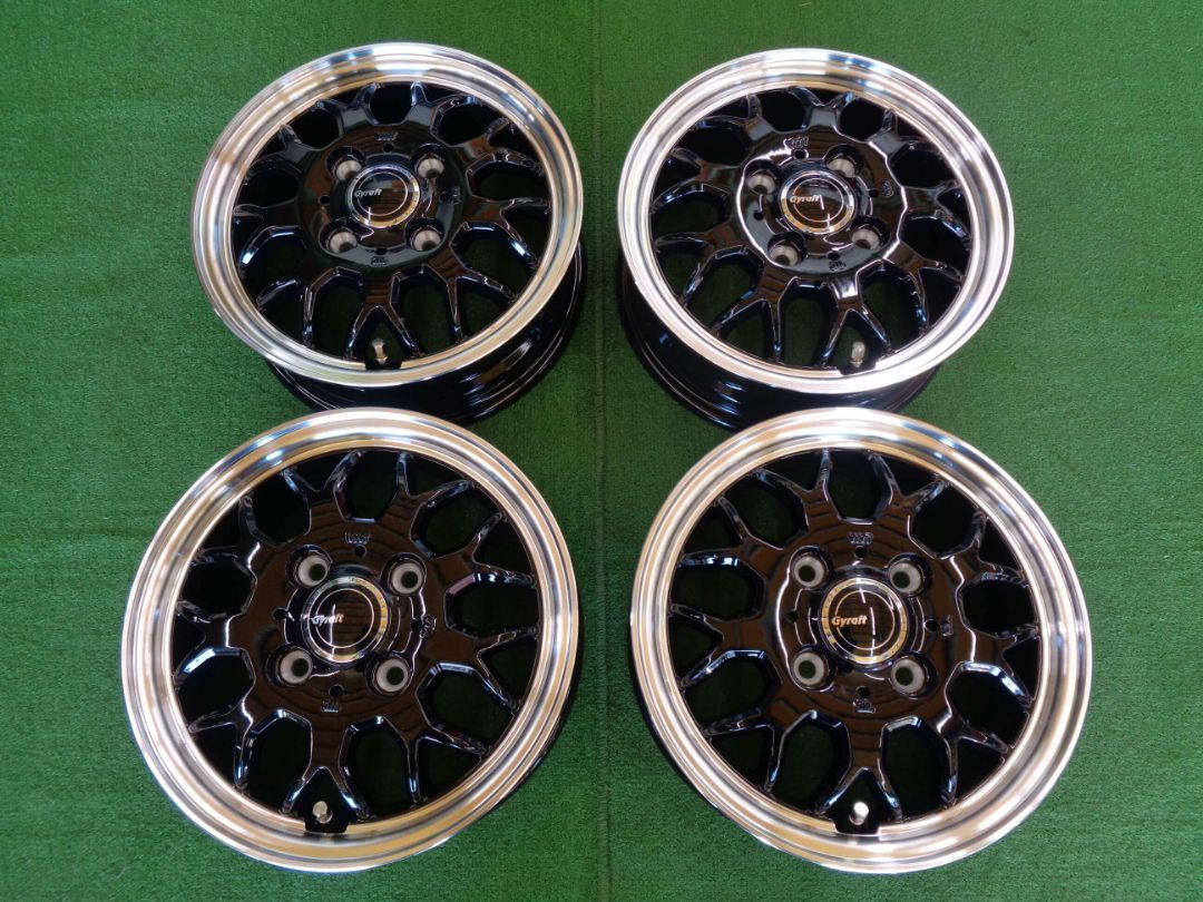 グラフト9 M SR 911 4本セット アルミホイール 12インチ 4 J 12 H 100 43 エブリィ ハイゼット atsugiM 15