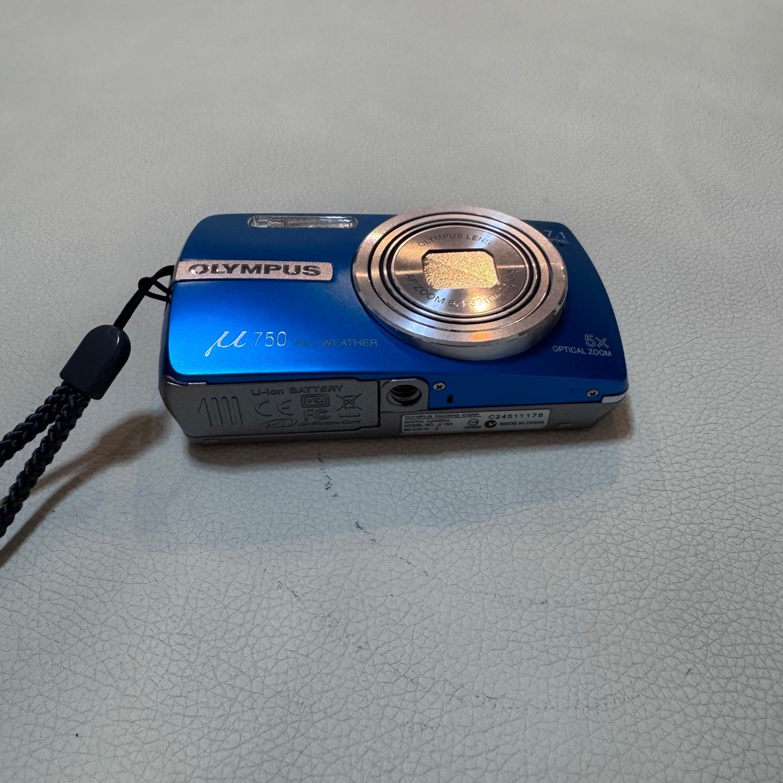 OLYMPUS オリンパス μ750 ミュー コンパクトデジタルカメラカメラ 動作