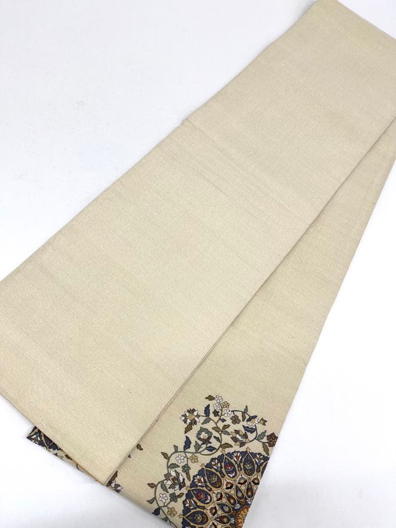  特選 明綴れ 袋帯 大華紋 正絹 お太鼓柄 D 237 袋帯 帯