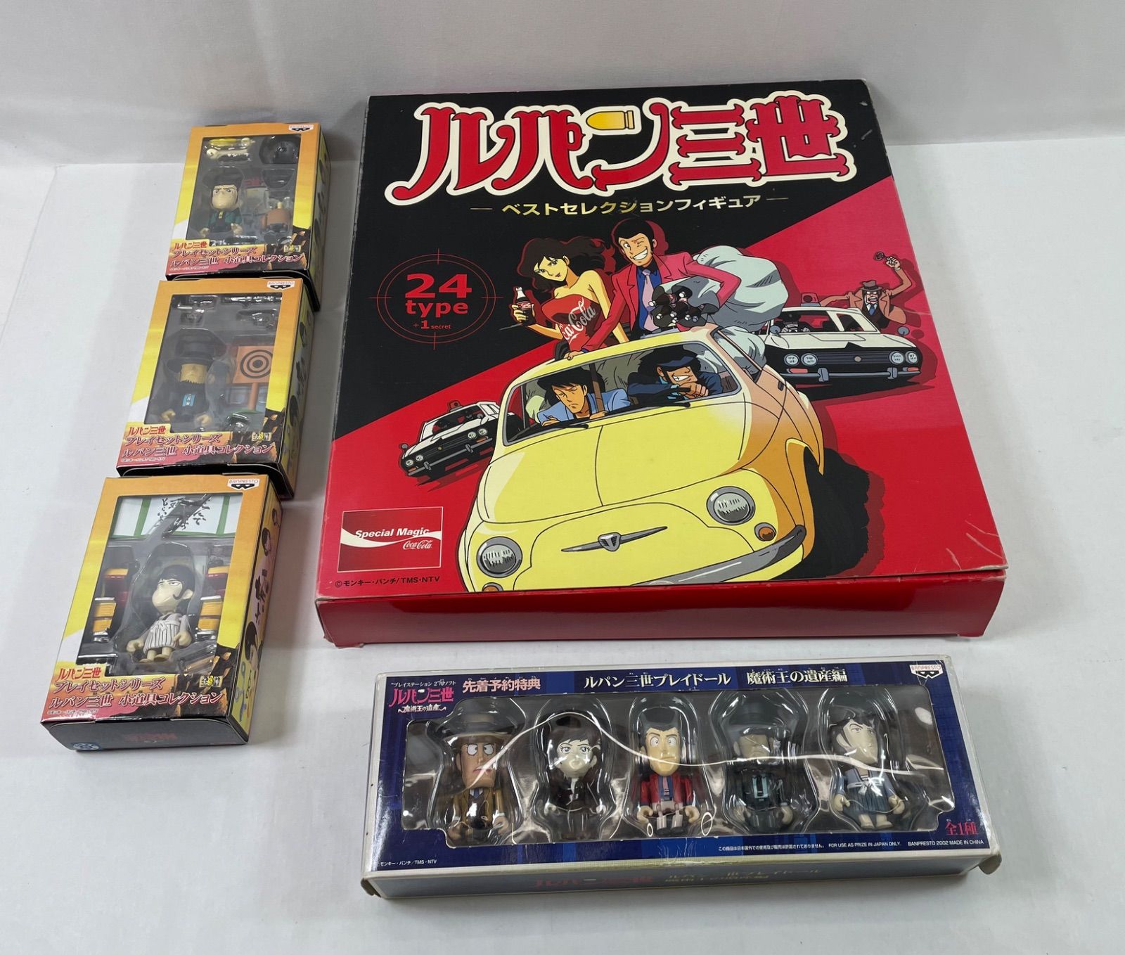 ブリキカー　ルパン三世　レトロ 峰不二子 ゼンマイ式ブリキカー フィギュア ルパン三世 - メルカリ