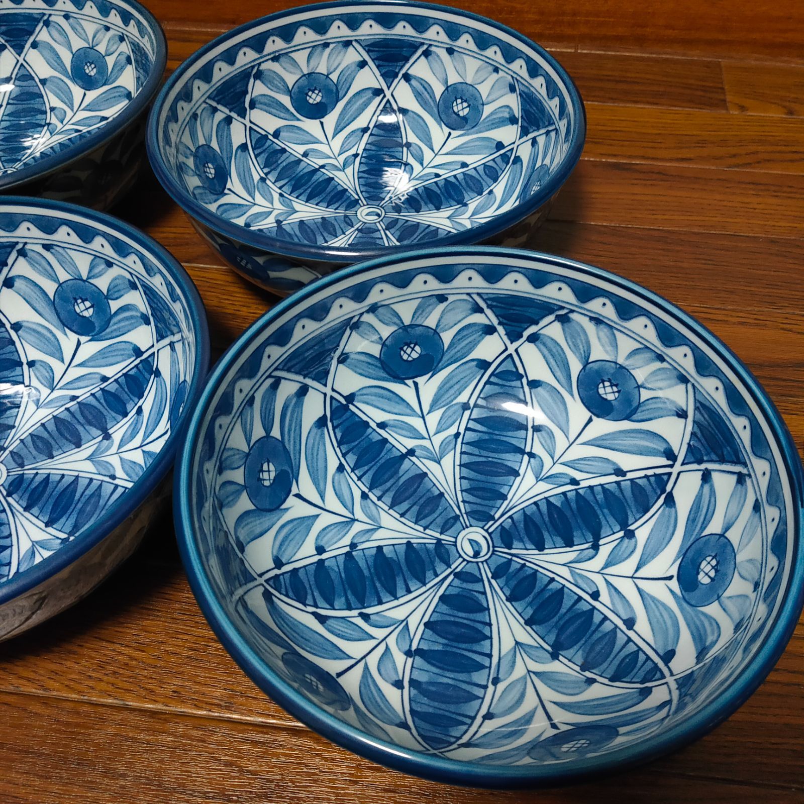 即発送【 未使用 保管品 】美濃焼 天下一筑後窯 盛り鉢 ボウルタイプ 4