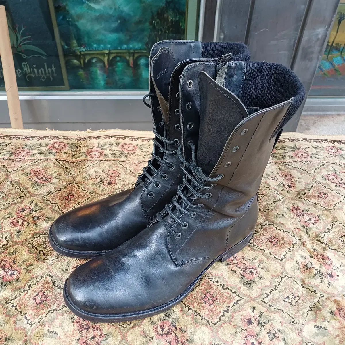 ニール バレット レースアップ ウォーカーブーツ
