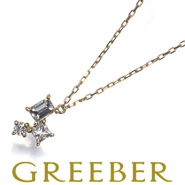 アーカー ネックレス ダイヤ ダイヤモンド 0.13ct モザイクソラナ 