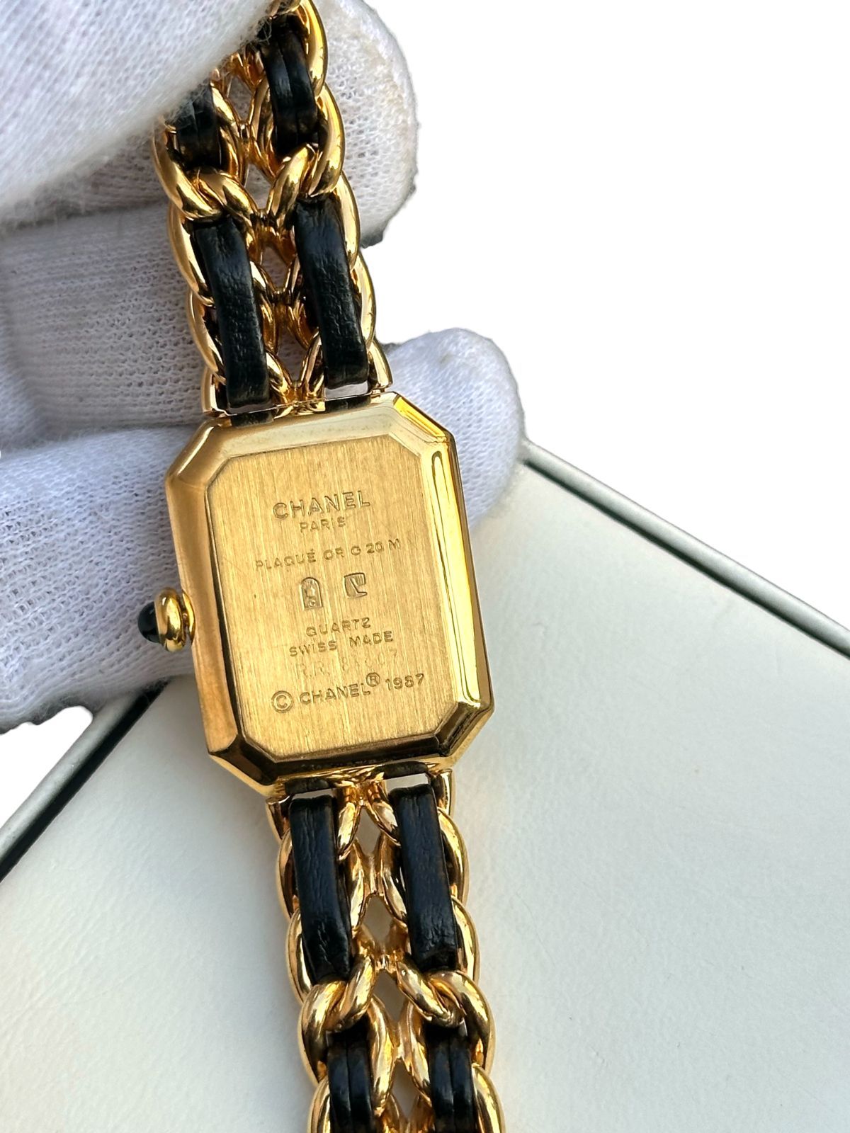 稼働品シャネルCHANELヴィンテージVintageプルミエールSサイズ レディース