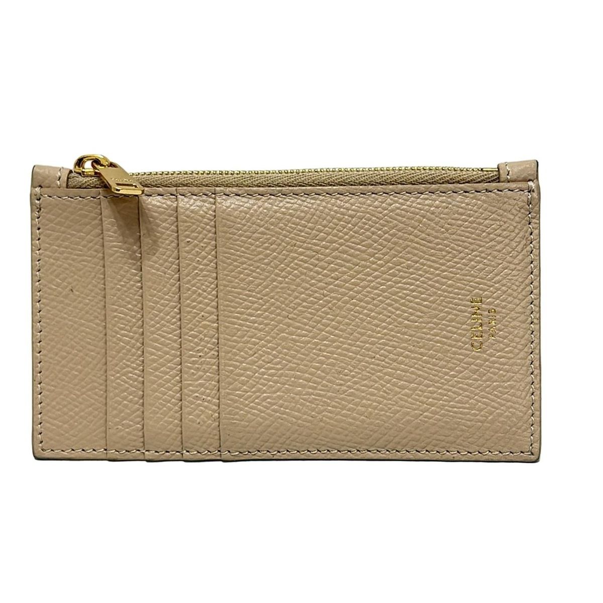 CELINE(セリーヌ) コインケース ジップド コンパクト カード ホルダー