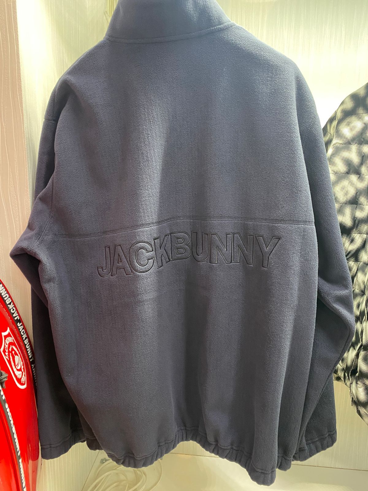 ジャックバニー フリースアウター 防風 メンズ ゴルフ