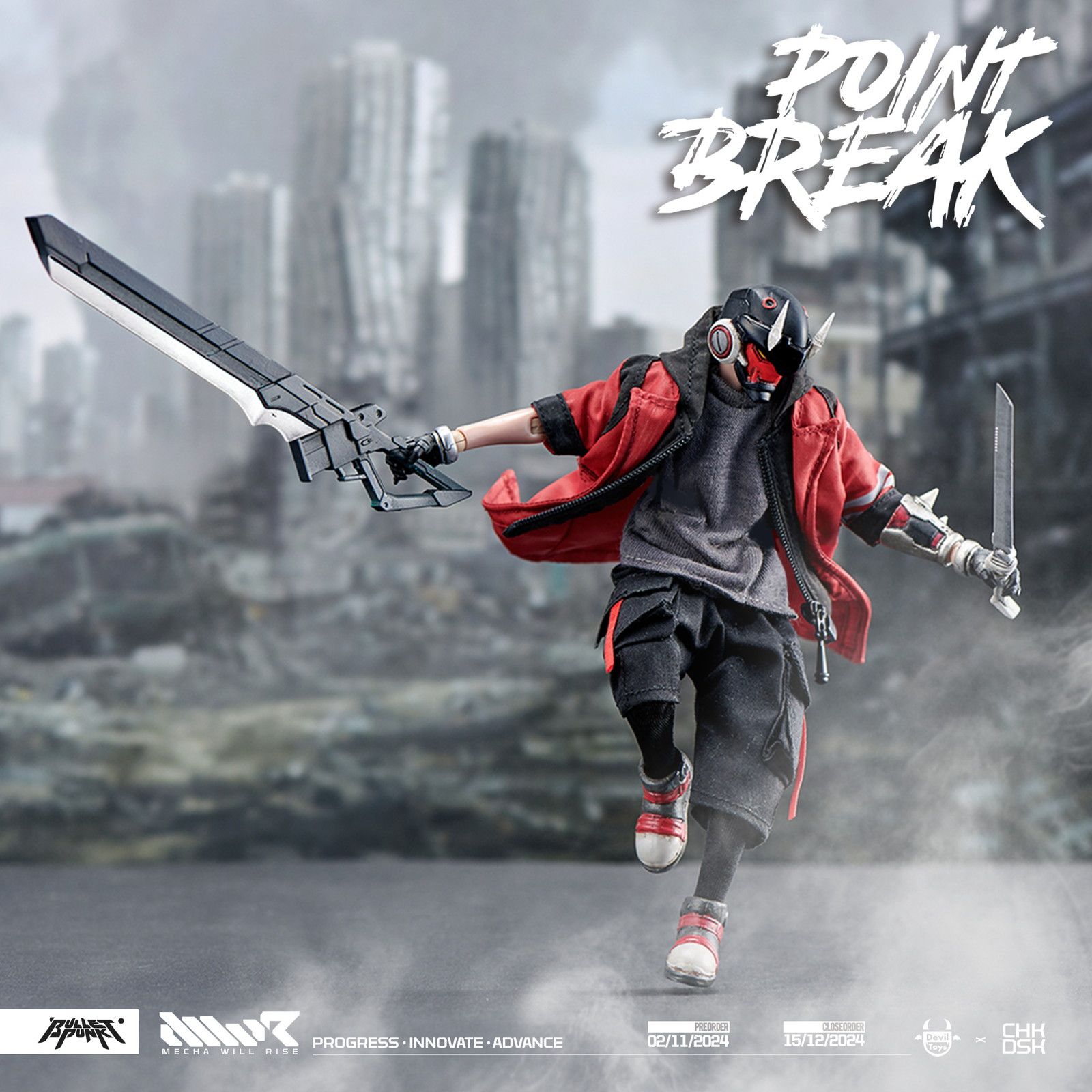 DXIII(Point Break Version) 1:12 Scale Action Figure POINT BREAK