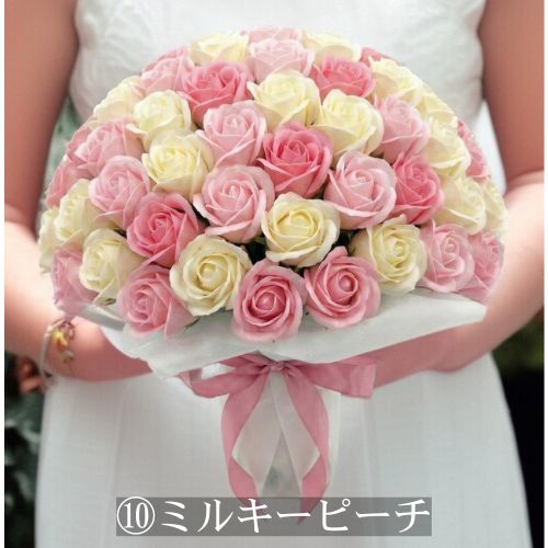 ワンランク上のソープフラワー「サヴォンローズ」Lサイズ(100本