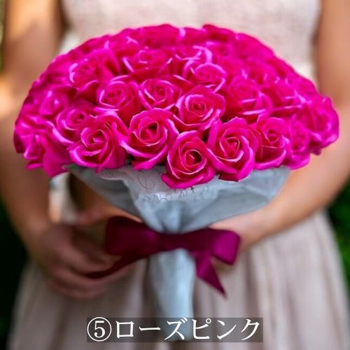 ワンランク上のソープフラワー「サヴォンローズ」Lサイズ(100本
