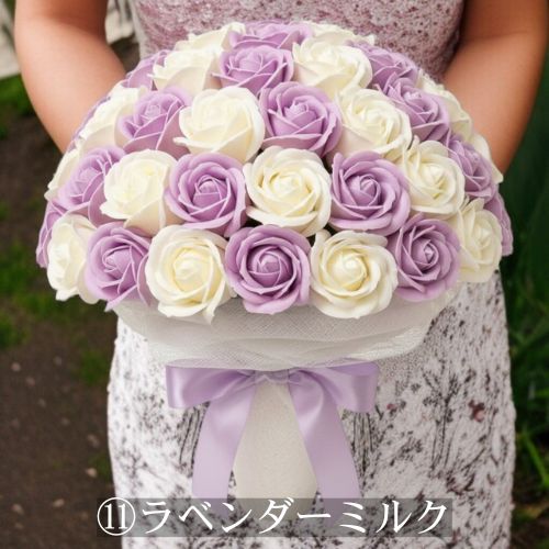 ワンランク上のソープフラワー「サヴォンローズ」Lサイズ(100本