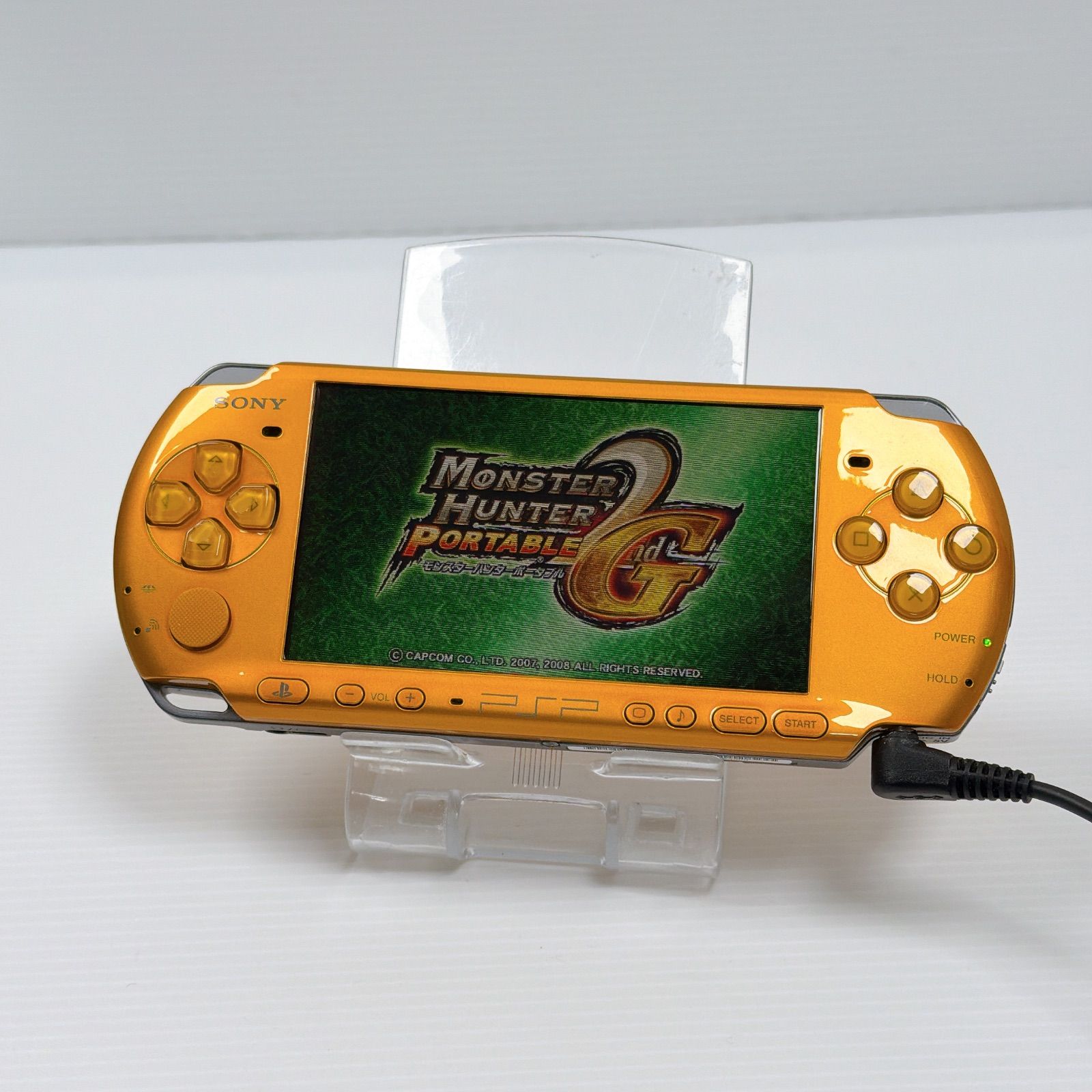 PSP 3000 ブライトイエロー 遊べるセット FW 6.36 前期型モデル ソニー プレイステーション ポータブル SONY PlayStation Portable