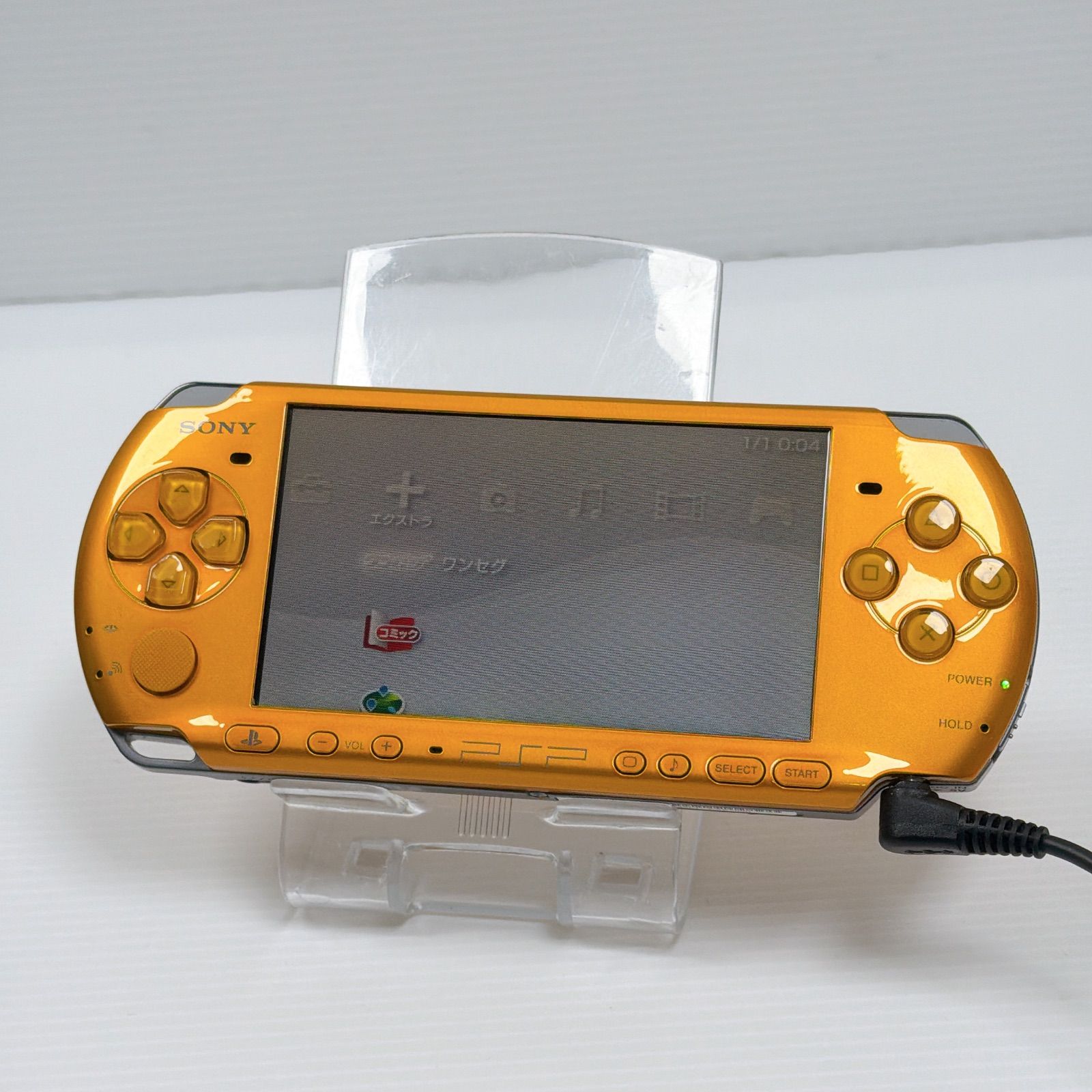  PSP 3000 ブライトイエロー 遊べるセット FW 6 36 前期型モデル ソニー プレイステーション ポータブル SONY PlayStation Portable 本体(PSP) プレイステーションポータブル(PSP)