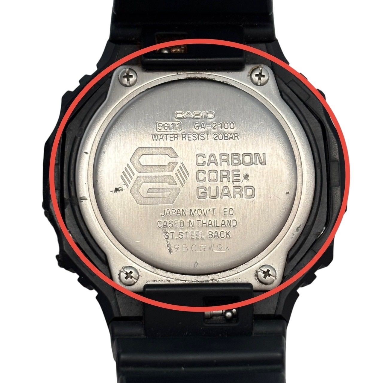 稼働品】CASIO カシオ G-SHOCK ジーショック GA-2100 時計 腕時計 
