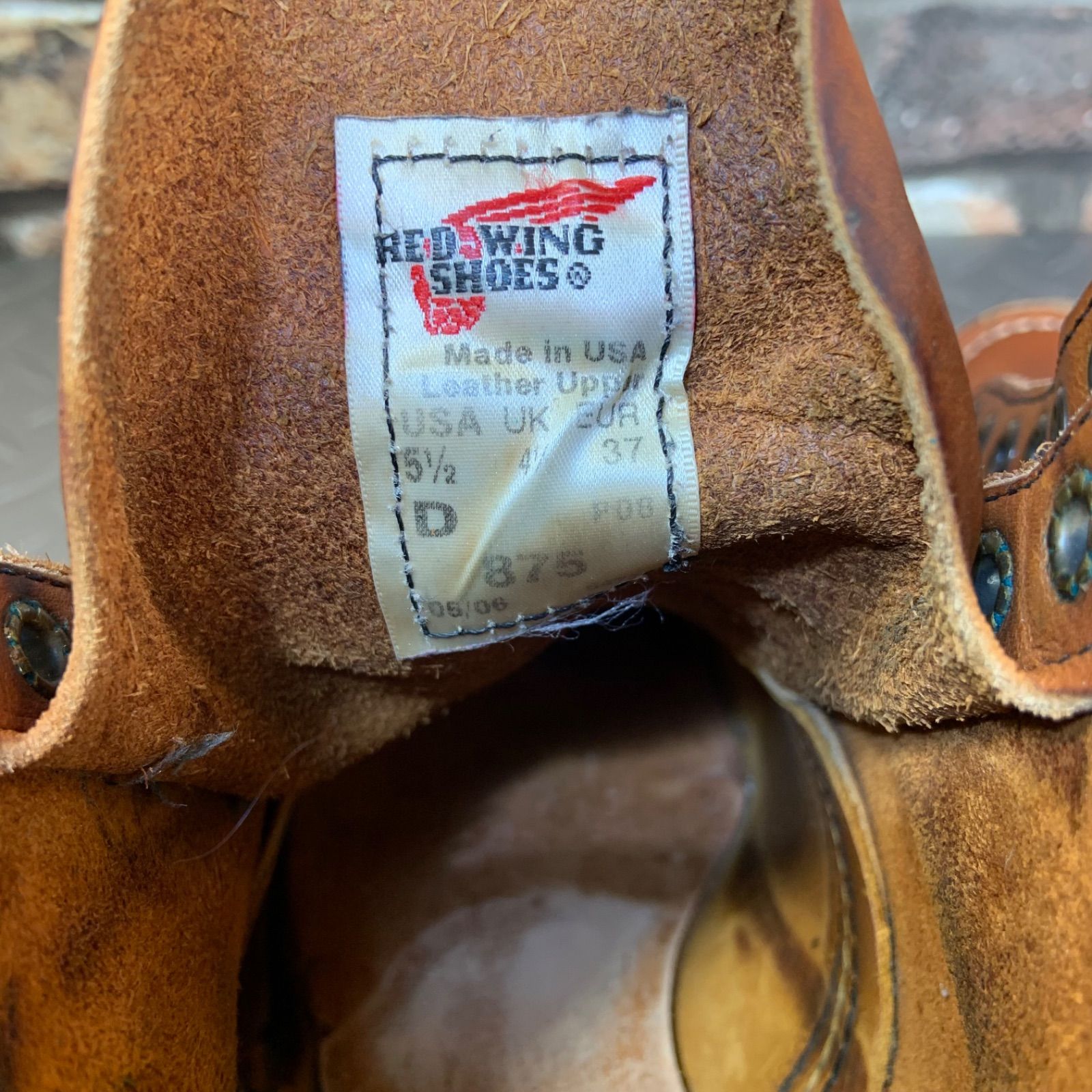 モックトゥワークブーツ 2006年製