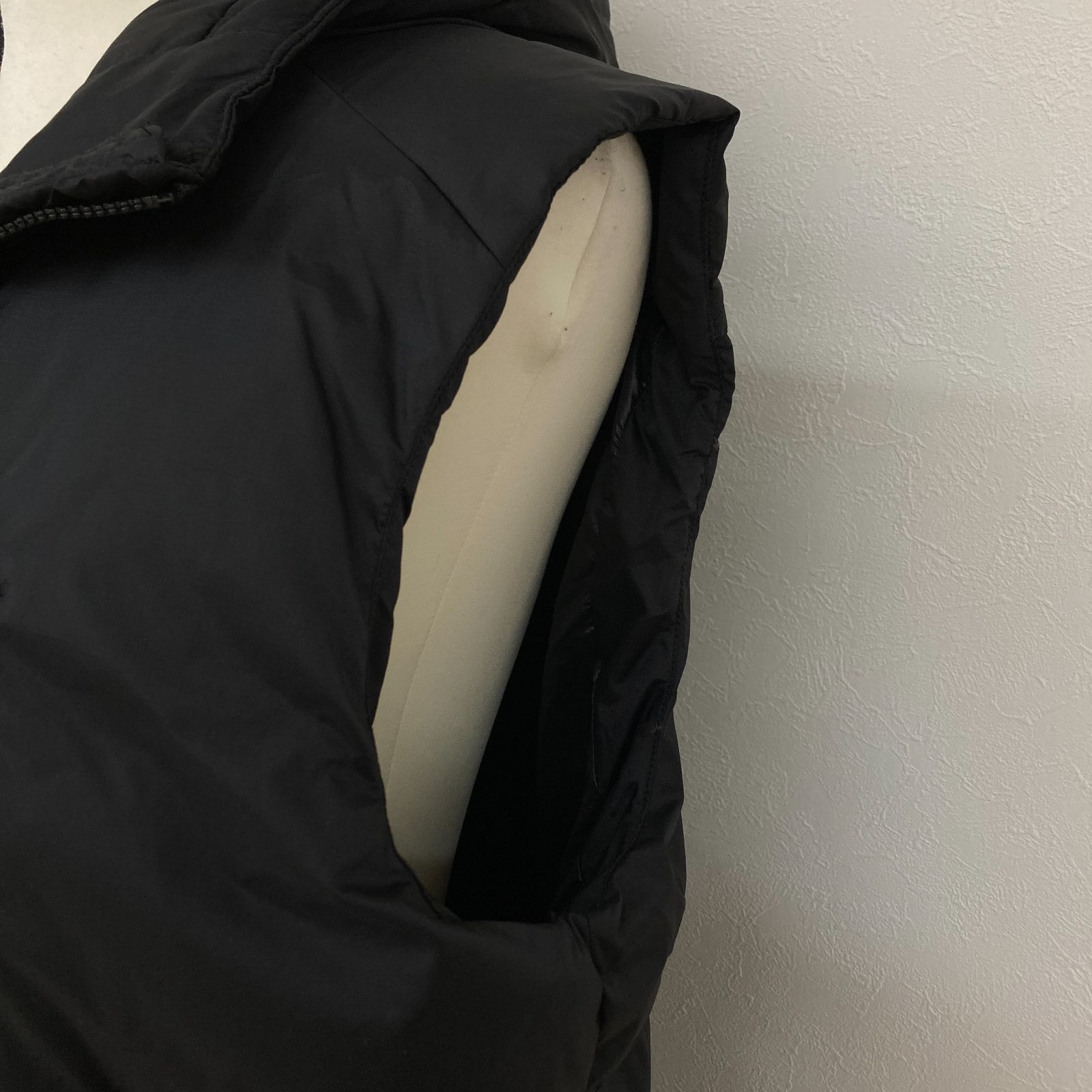  Bitget ブラック ダウンベスト キルティングベスト L HMR 098-20 ダウンベスト キルティングベスト ジャケット アウター