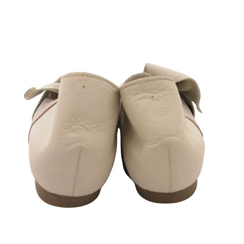 サヴァサヴァ cava cava フラットシューズ バレエ ポインテッドトゥ