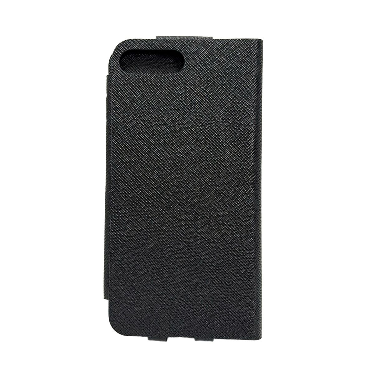 PRADA プラダ 携帯電話ケース 1 ZH 054 黒 スマートフォンケース 手帳型 iPhoneケース レザー