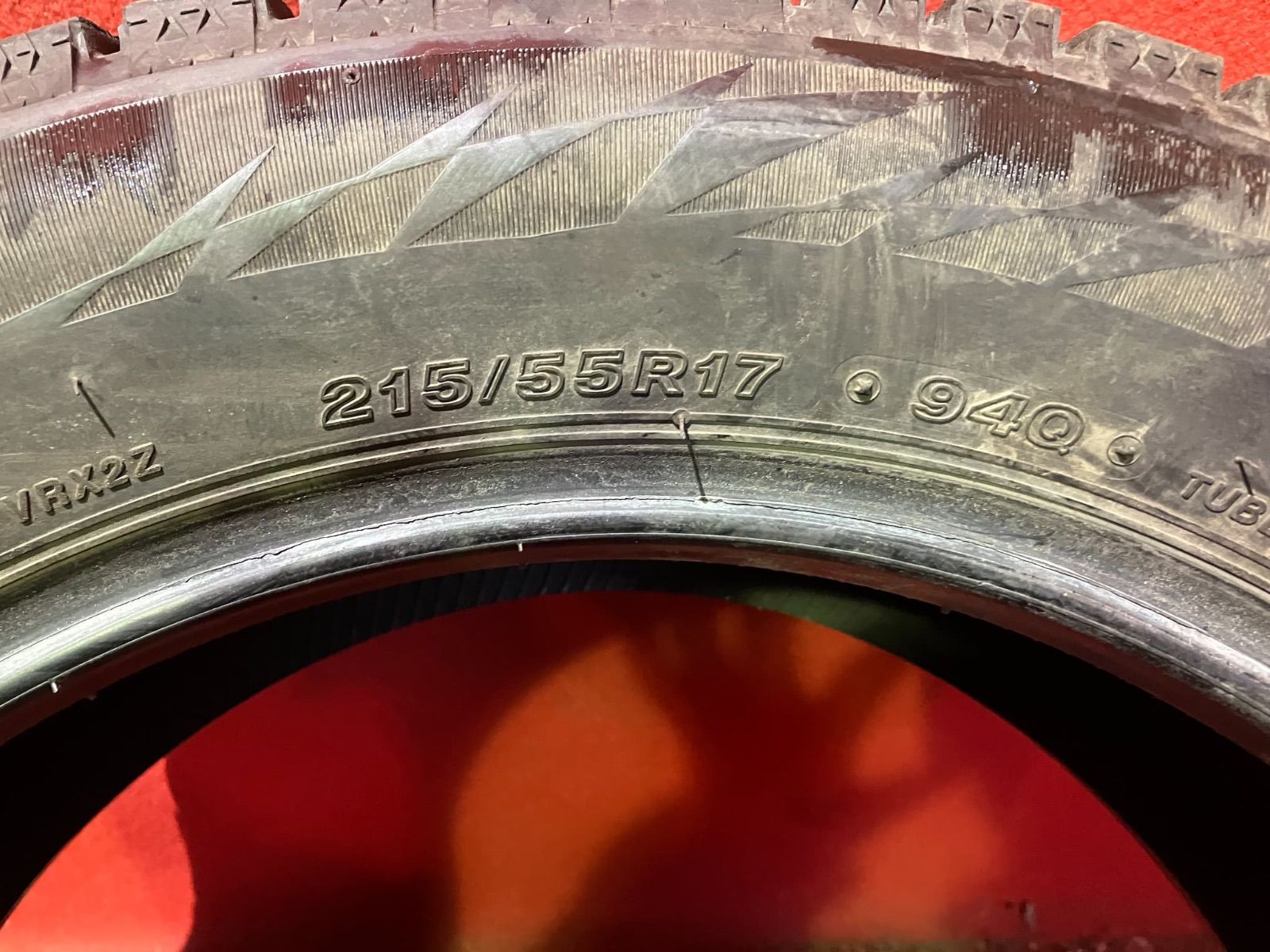  スタッドレスタイヤ 215 55 R 17 VRX 2 4本SET 17インチ スタッドレス