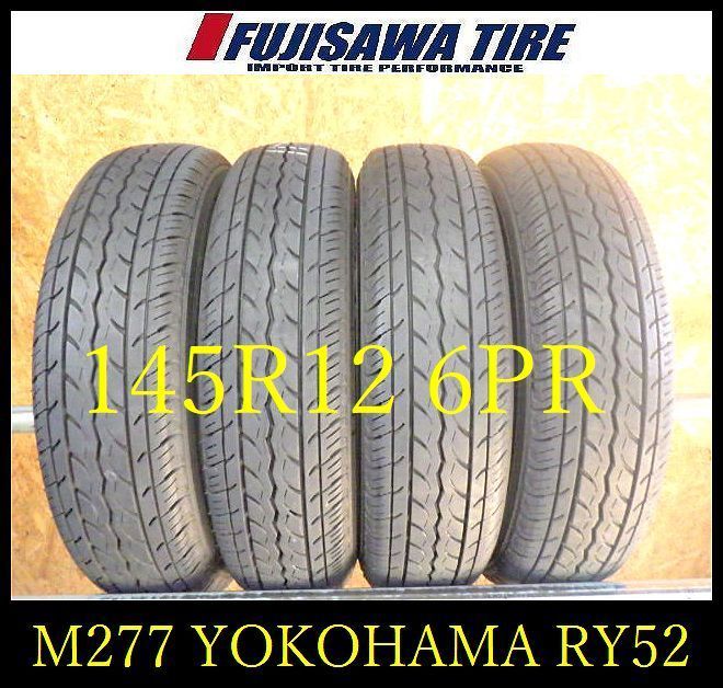 M 277 E 製造 約7 5 8部山 JOB RY 52 145 R 12 6 PR 4本