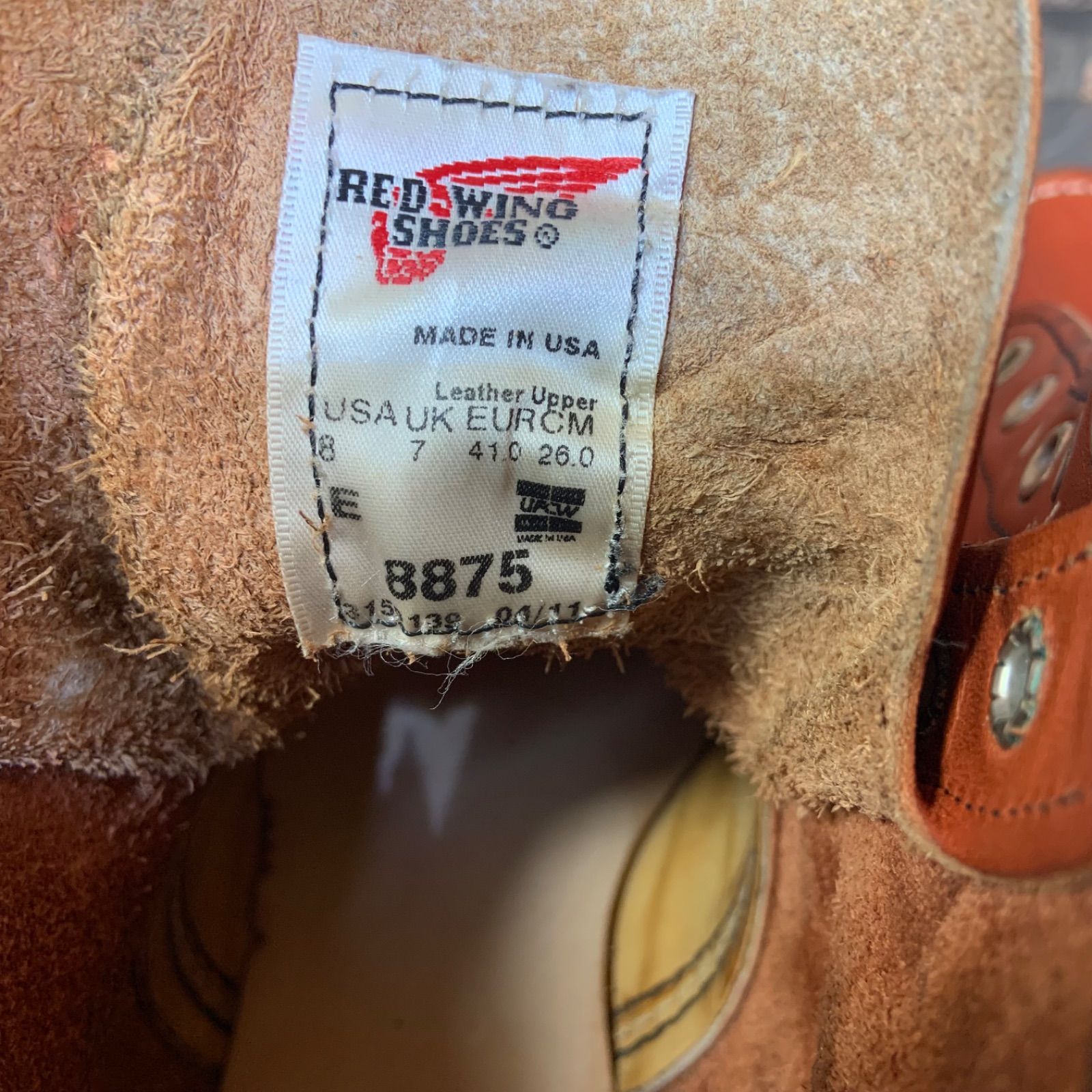レッドウイング アメリカ製