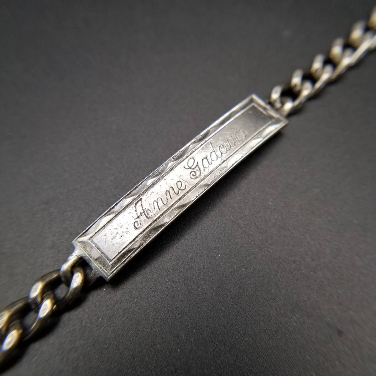 Elco社製 IDタグ 人気 喜平チェーン リンク ヴィンテージ ブレスレット