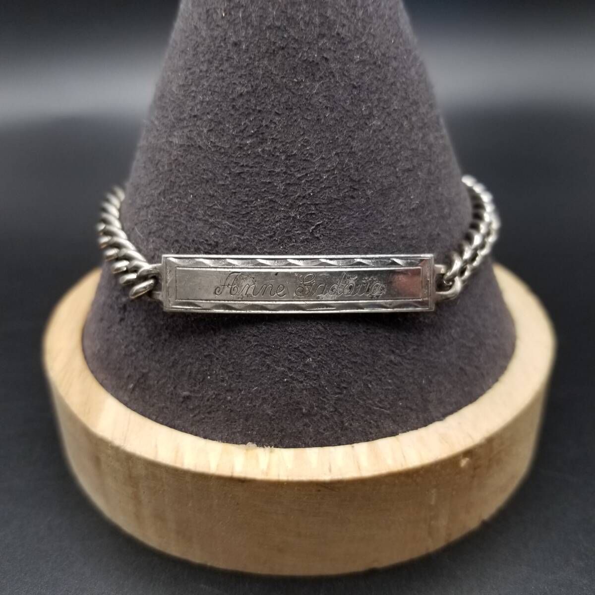 Elco社製 IDタグ 喜平チェーン リンク ヴィンテージ ブレスレット