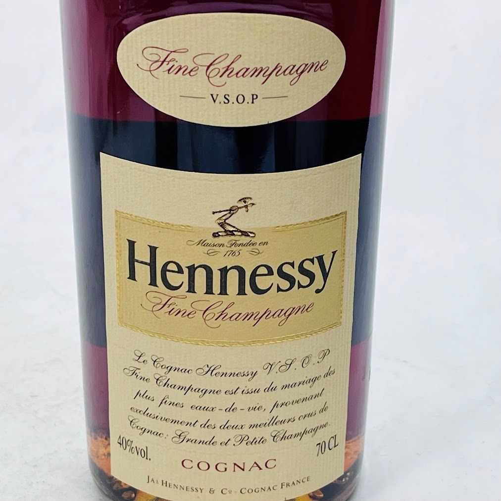 ヘネシー VSOP フィーヌ シャンパーニュ ブランデー 700ml - メルカリ