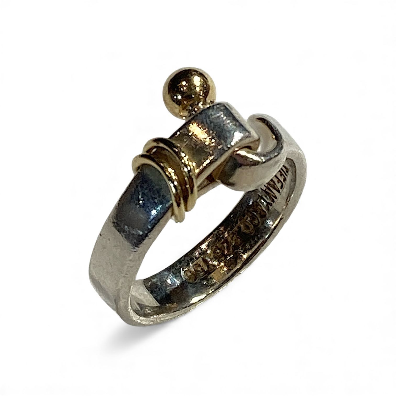 TIFFANY CO ティファニー＆コー フック＆アイ リング