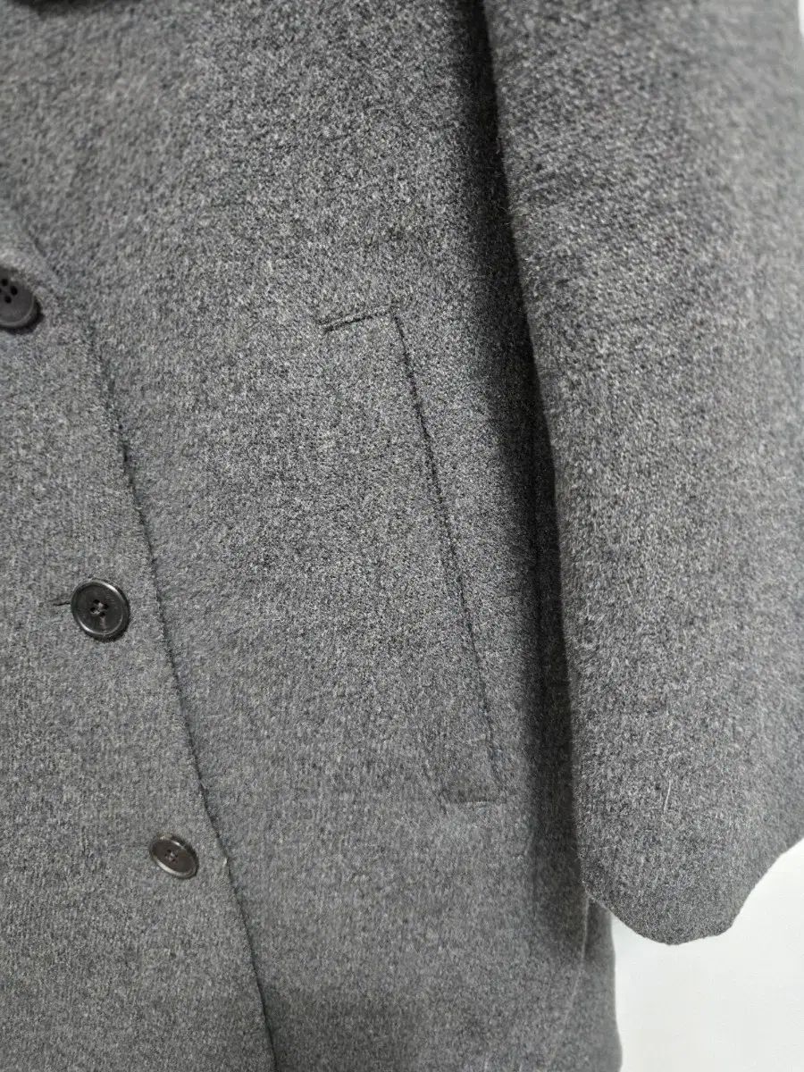  TOMBOY ダブル ブレスト コート グレー 80 ロングコート ジャケット アウター