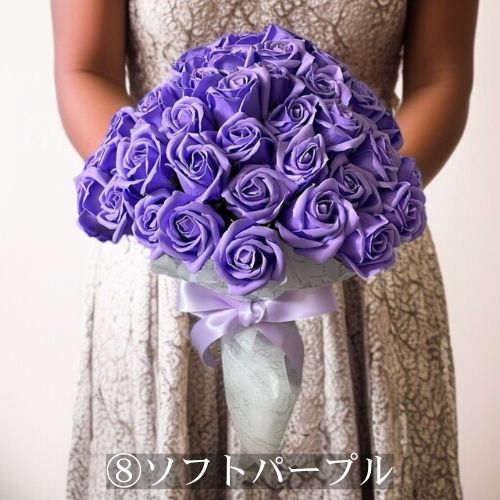 ワンランク上のソープフラワー「サヴォンローズ」M(70本)選べる18色