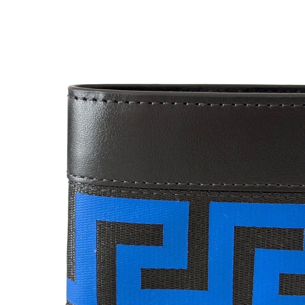 未使用】VERSACE ヴェルサーチ グレカ 財布 二つ折り財布 折財布