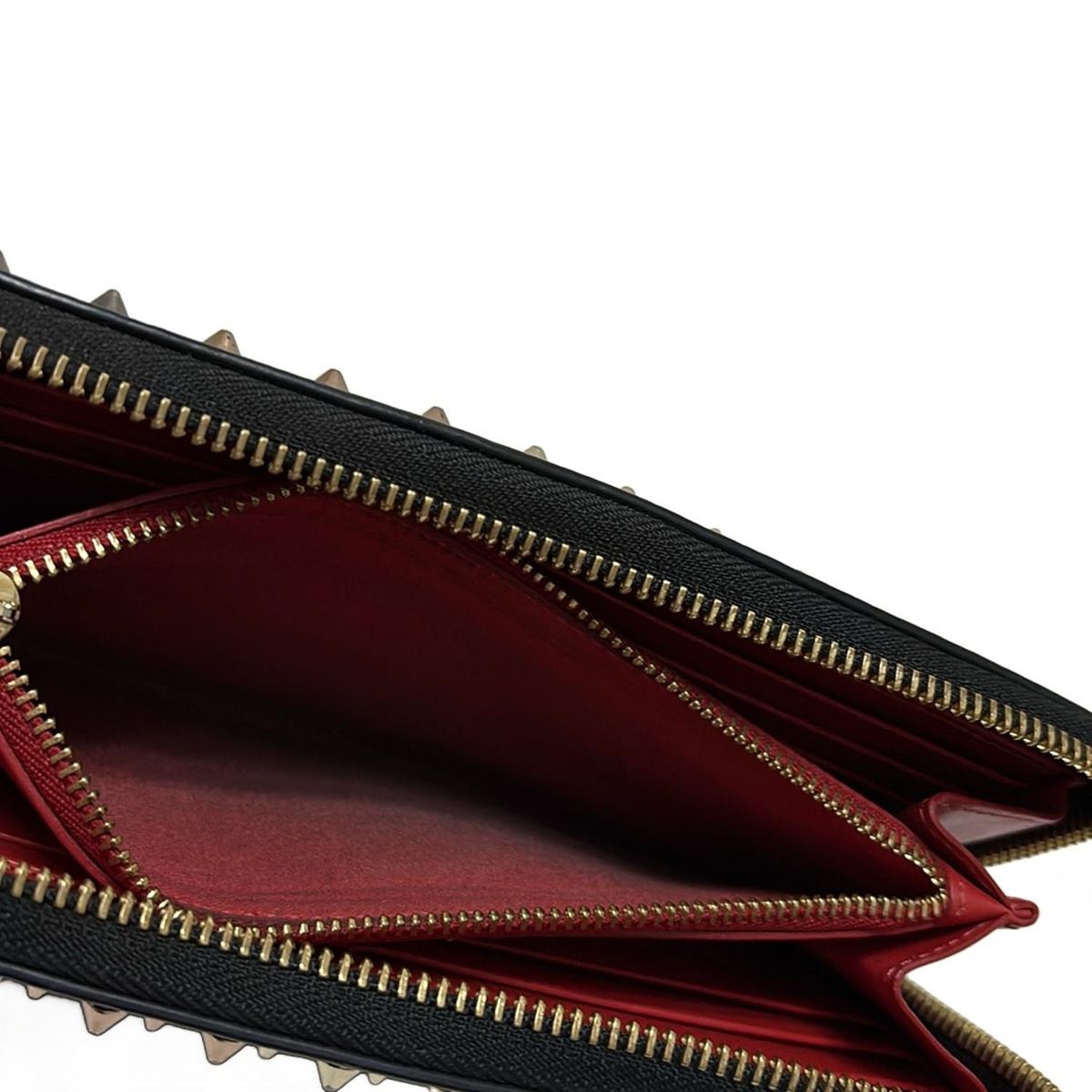 CHRISTIAN LOUBOUTIN(クリスチャンルブタン) 長財布 パネトーネ 黒