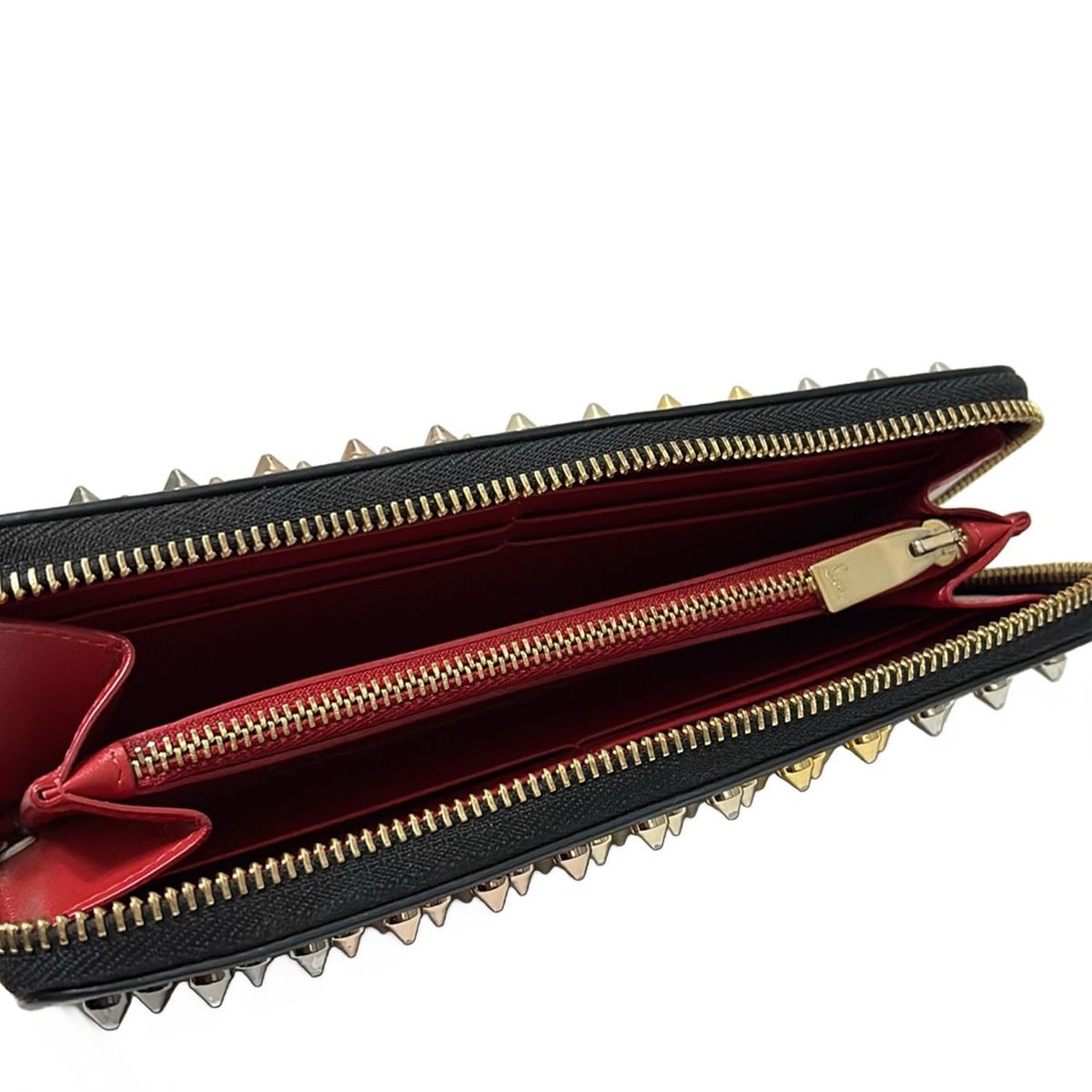 CHRISTIAN LOUBOUTIN(クリスチャンルブタン) 長財布 パネトーネ 黒