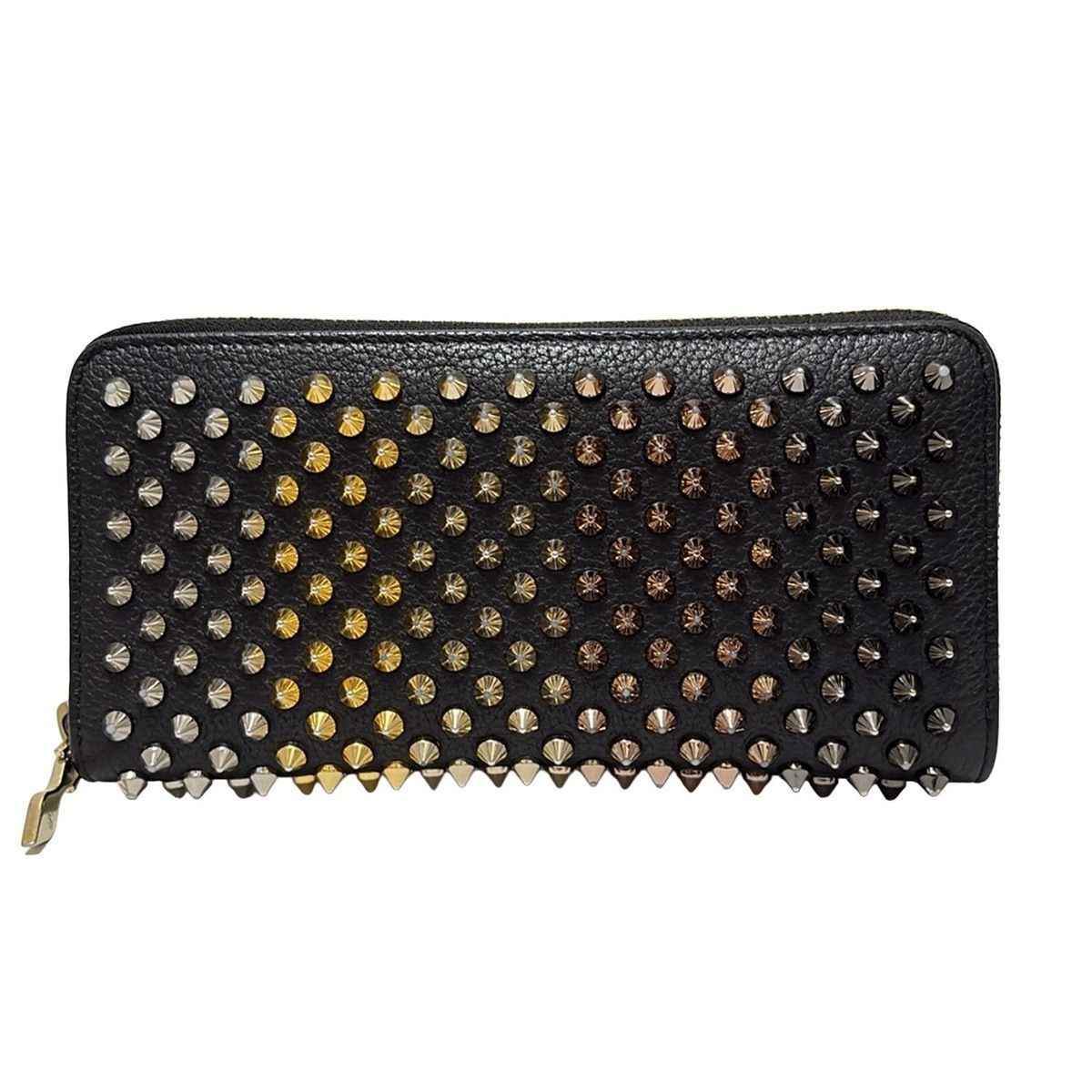 CHRISTIAN LOUBOUTIN(クリスチャンルブタン) 長財布 パネトーネ 黒