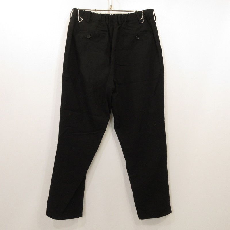 【姫路東店】 中古 Graphpaper | グラフペーパー その他ボトムス Selvage Wool Tapered Slacks GM183-40091B ブラック サイズ：1 【107】 姫路東店】 中古 Graphpaper | グラフペーパー その他ボトムス Selvage