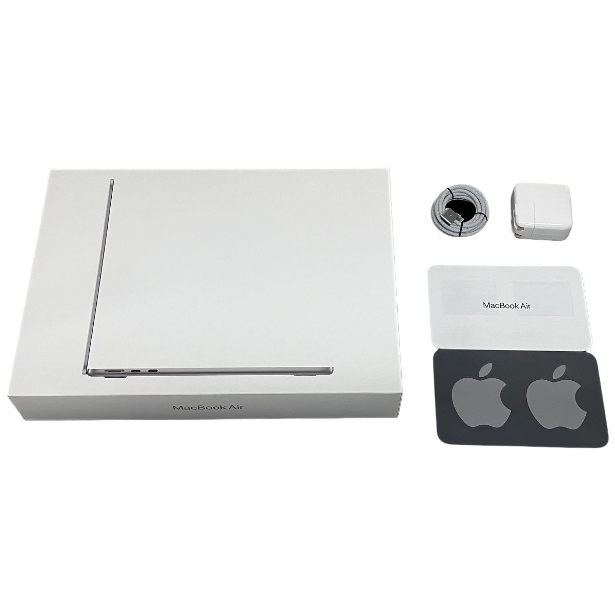 充放電回数:4回】Apple MacBook Air MLXW3J/A 13インチ ノートPC M2
