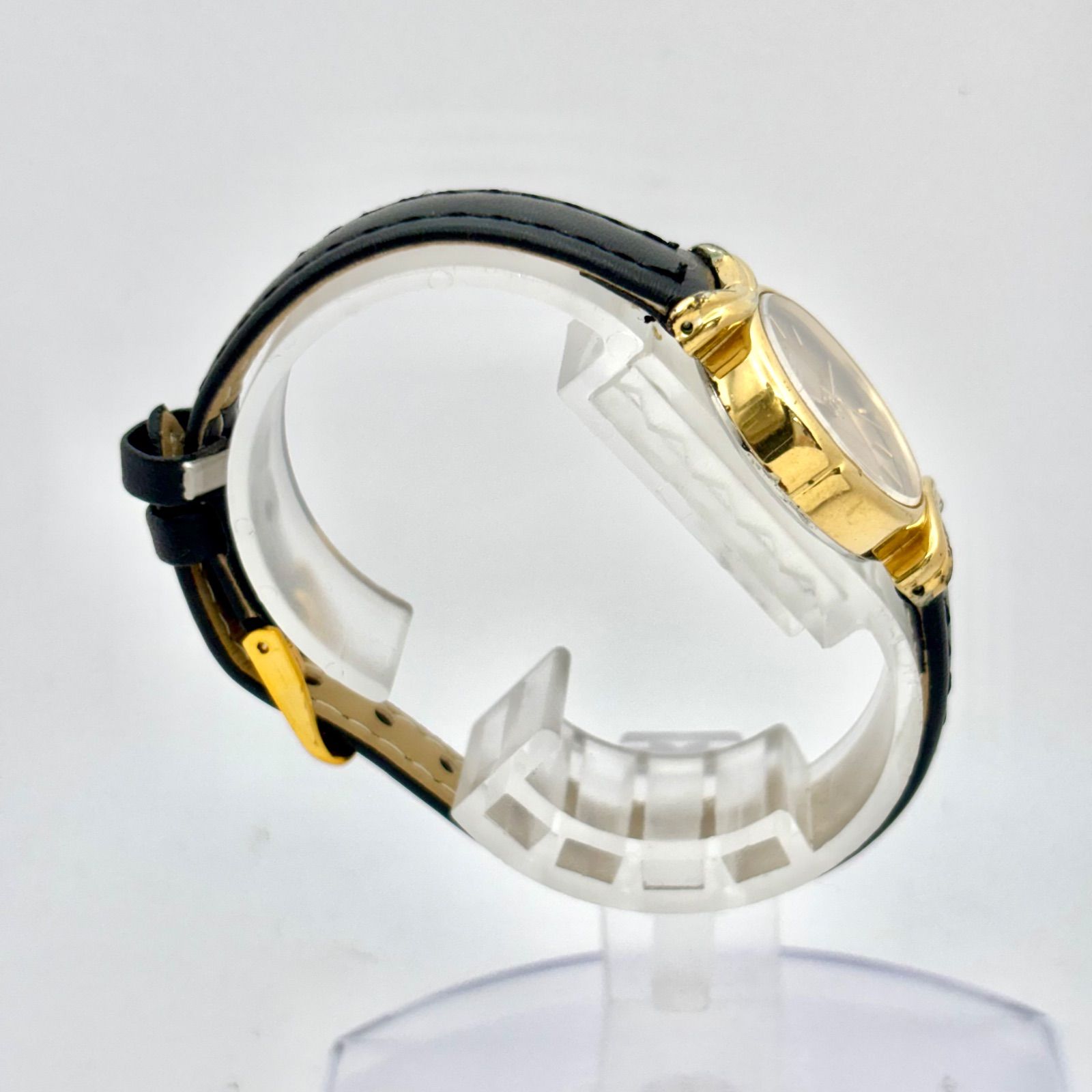 新品電池】SEIKO セイコー レディース 腕時計 オレンジ ゴールド 3421