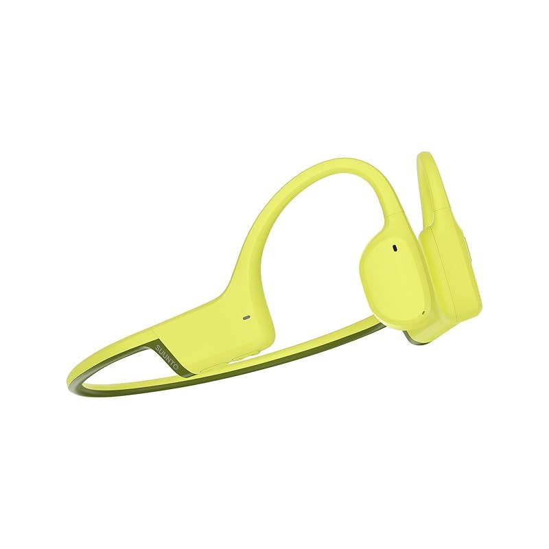 彡スント SUUNTO 骨伝導イヤホン SONIC LIME オープンイヤー テクノロジー 軽量 IP 55 防水 ロングバッテリー アウトドア ランニング 1