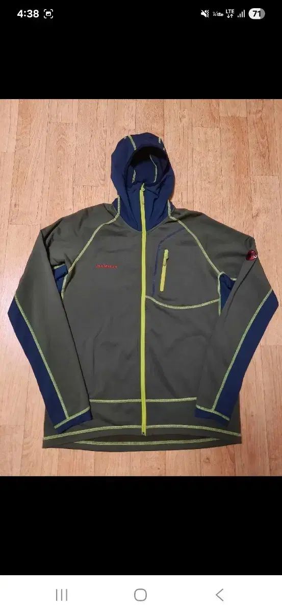 マムート フリース 表地 コーデュロイ 裏地 フード フルジップアップ 冬 ジャケット 105