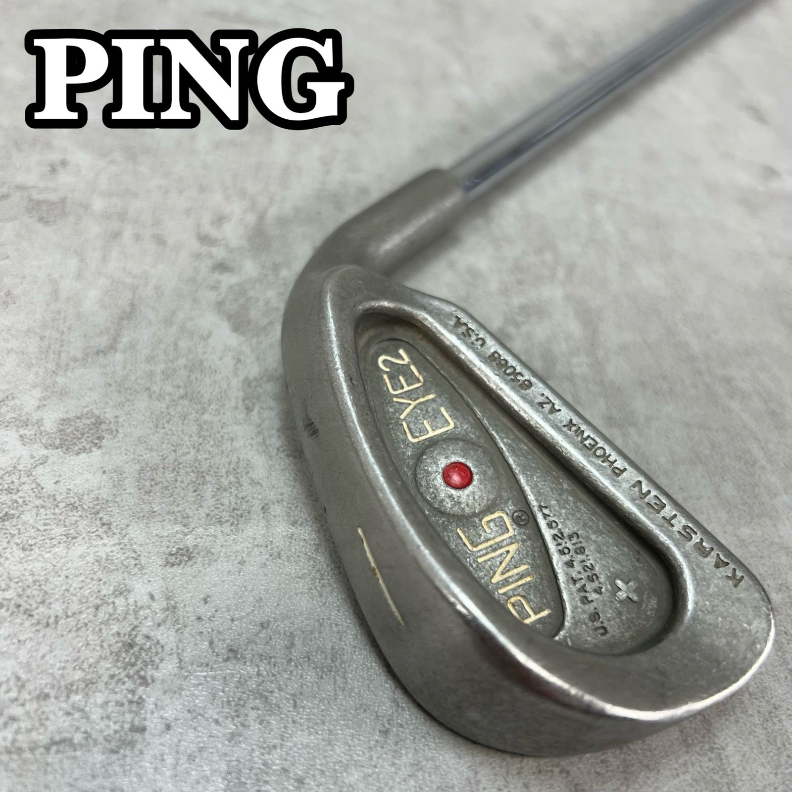 PING EYE 2 ステンレス メンズゴルフ アイアン 1番 右利き用 ロング ドライビング ピン アイ プラス