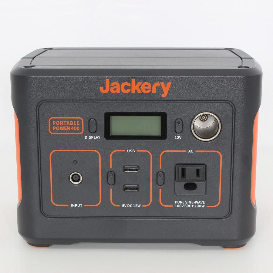 Jackery 400 PTB 041 大容量 ポータブル電源 112200 mAh Wh 蓄電池 非常用電源 ジャクリ 本体