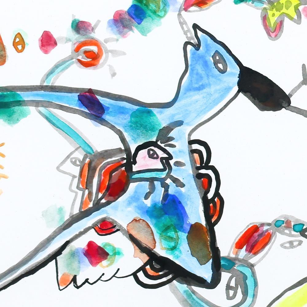 中島由夫　絵画 1995年 震災被災から2年後のある日 私は、偶然立ち寄った 神戸元町の