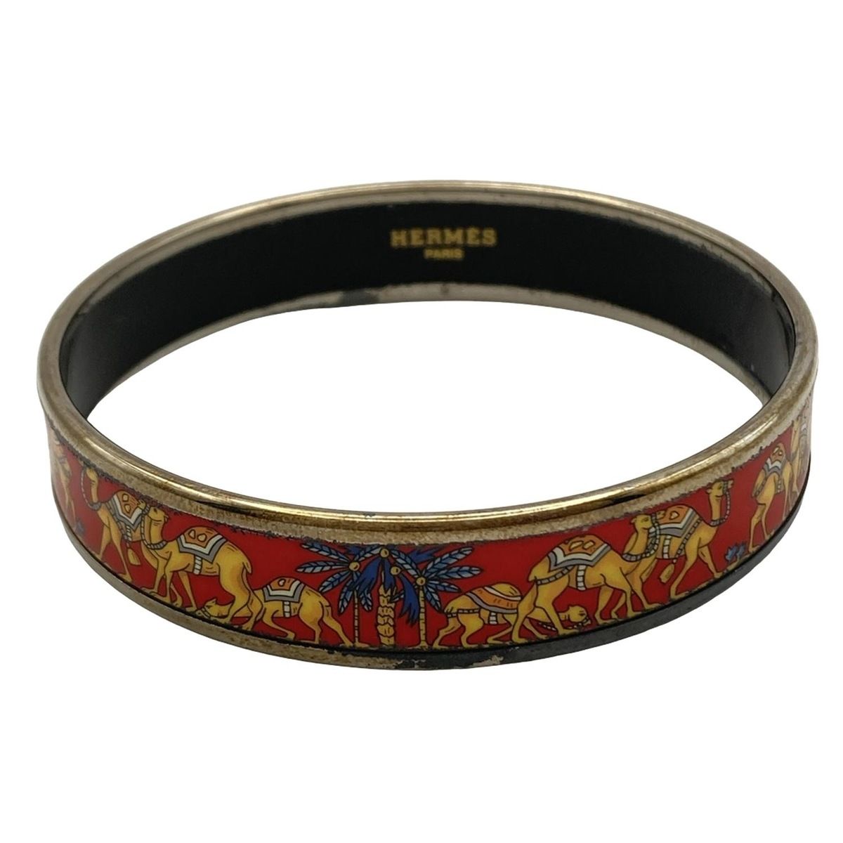 ✨HERMES✨エルメス✨ブレスレット✨エマイユ✨シルバー/赤✨箱・付属品付き✨ 楽天市場】【中古】エルメス エマイユ バングル ブレスレット X刻印