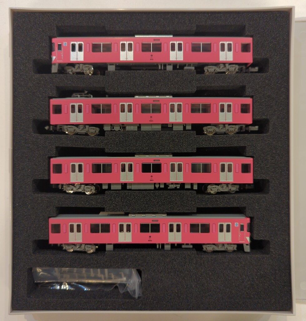 グリーンマックス Nゲージ 西武 9000系 (9101編成・ピンク) 基本4両