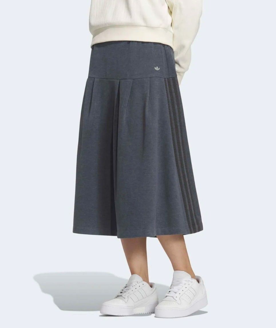  ︎adidas ︎アディダス レディース プリーツスカート プリーツスカート ロングスカート