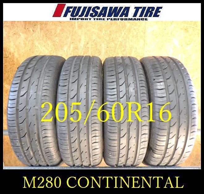 M 280 G 造 約8部山 Continental Contipremiumcontact 2 205 60 R 16 4本