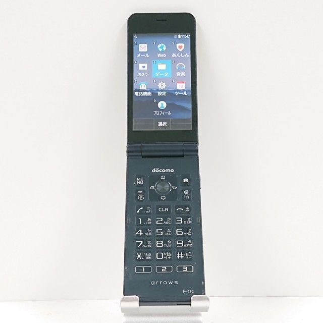 arrows ケータイ ベーシック F-41C ドコモ ネイビー 送料無料 本体