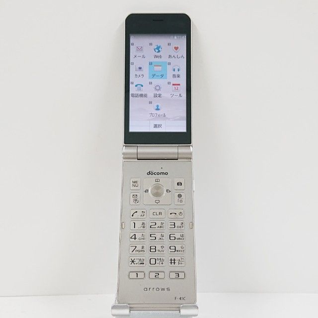 arrows ケータイ ベーシック F-41 C ドコモ ゴールド 本体 16020