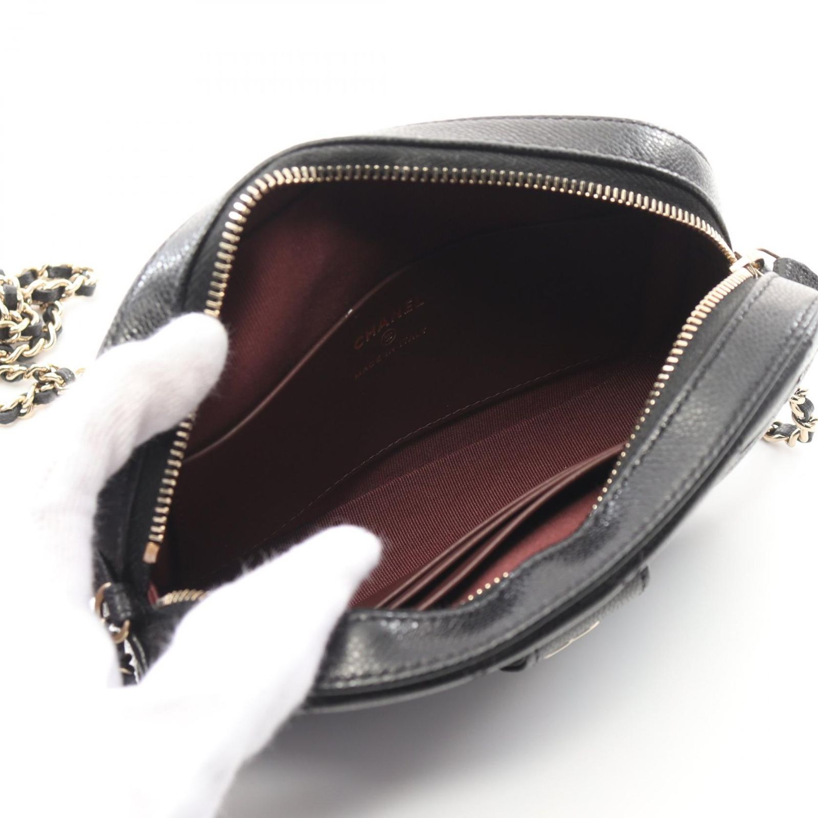 シャネル CHANEL ショルダーバッグ マトラッセ カメラバッグ AP3938